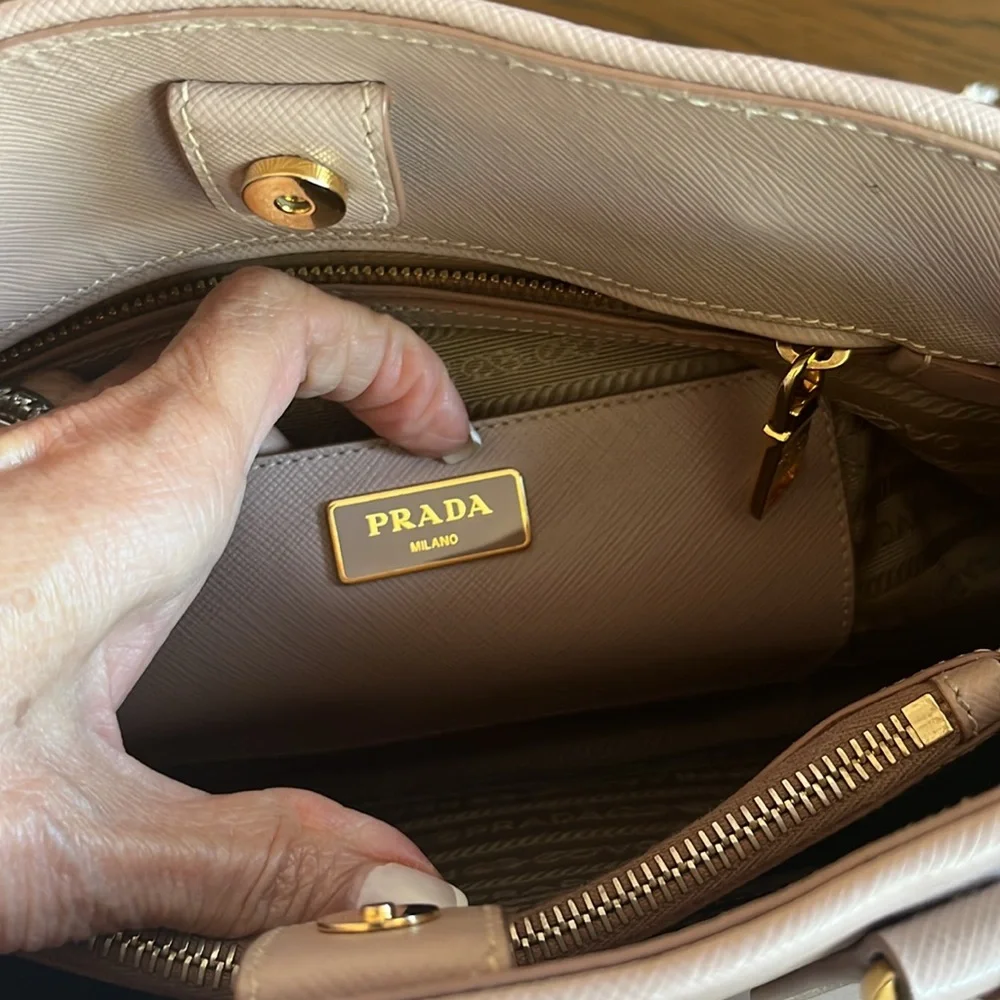 Prada Saffiano Leather Promenade - Picture 11 of 14